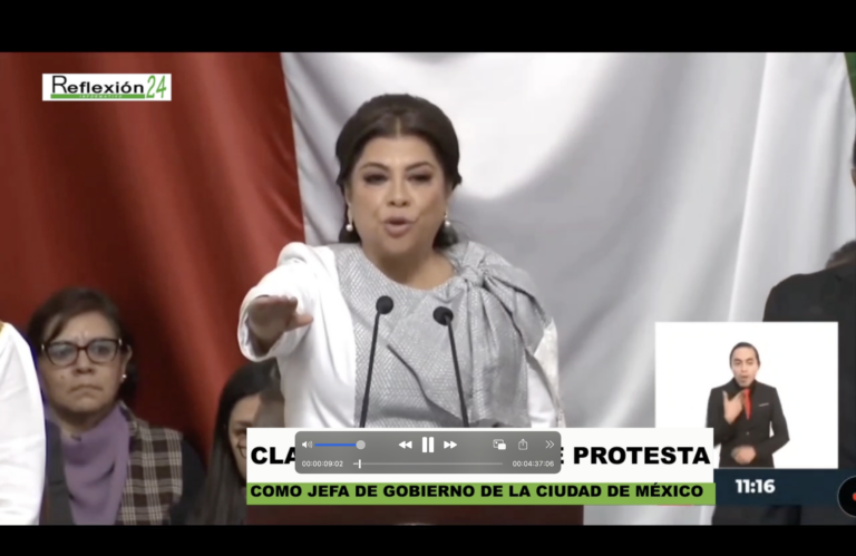 Clara Brugada Asume como Jefa de Gobierno de la CDMX y Promete un Gobierno de Puertas Abiertas